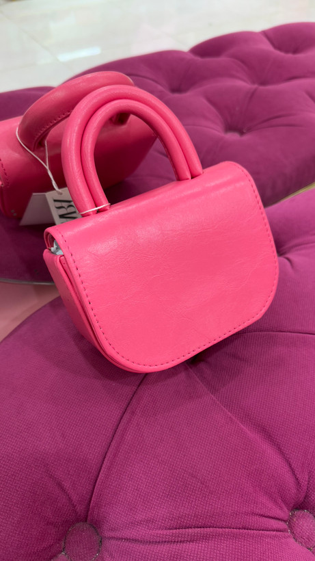 کیف دستی زنانه کوچک چرمی رنگی مدل ۳۳۶