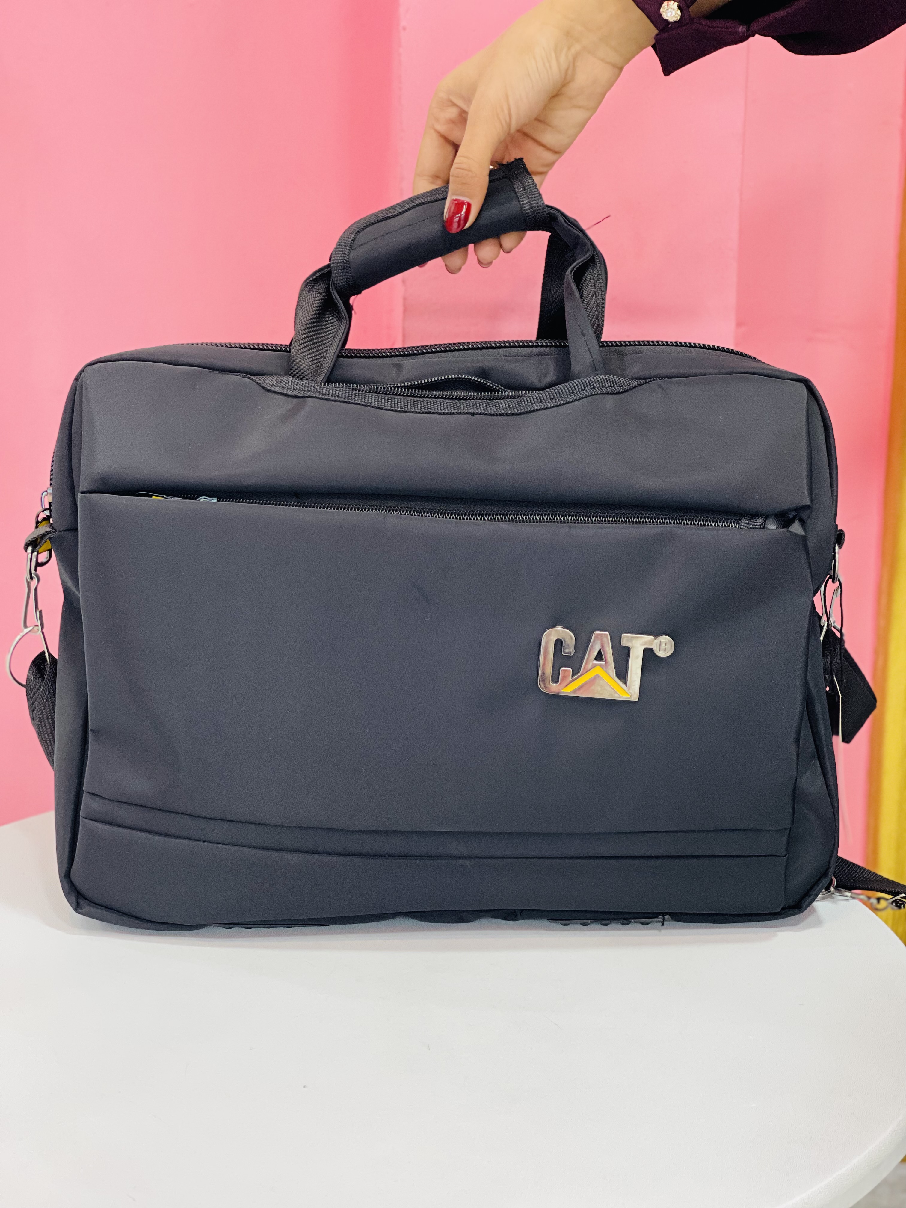 کیف لپ‌تاپ و اداری سه کاره CAT (دستی، دوشی، کوله‌پشتی) - کد ۴۰۳