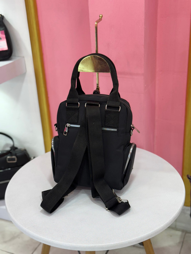کیف سه کاره برزنتی مشکی (کد ۶۹۸)